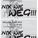 Musical „Nix wie weg“ am 03.07. um 16.00 Uhr und 18.00 Uhr